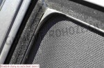 Montáž slnečných clôn X-shades magnetom na VW Golf VII Combi od 2012