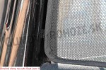 Montáž slnečných clôn X-shades magnetom na Dacia Sandero od 2012