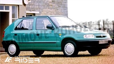 Škoda Felicia 1994-2001 - ochranné lišty dverí