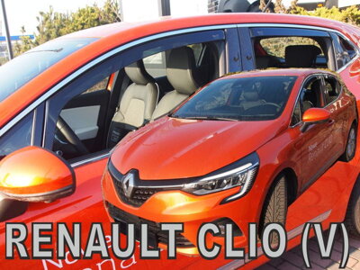 Renault Clio Htb od 2019 (so zadnými) - deflektory Heko