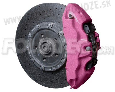 Farba na brzdy Foliatec - Ružová Metalíza