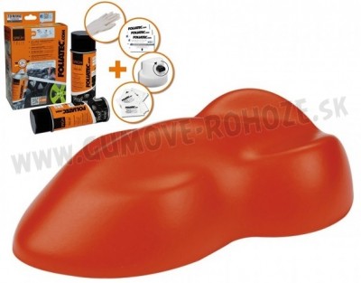 Oranžová matná 2x400ml - Foliatec tekutá guma v spreji