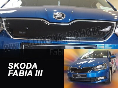 Škoda Fabia III 2014-2018 Horná - zimná clona masky Heko