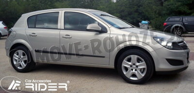 Opel Astra H 2004-2014 - ochranné lišty dverí