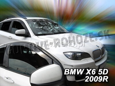 BMW X6 (E71, F16) 2008-2019 (predné) - deflektory Heko