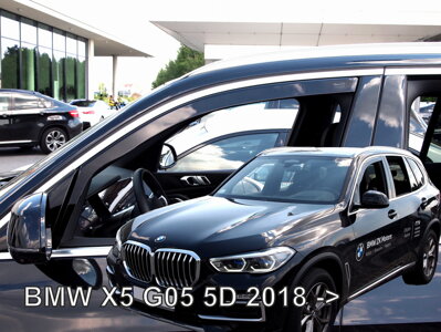 BMW X5 (G05) od 2018 (predné) - deflektory Heko