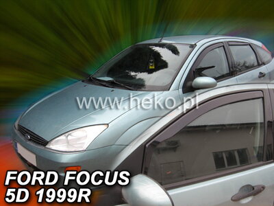 Ford Focus 1998-2004 (predné) - deflektory Heko