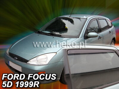 Ford Focus Sedan 1998-2004 (so zadnými) - deflektory Heko
