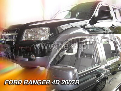 Ford Ranger 2006-2012 (predné) - deflektory Heko