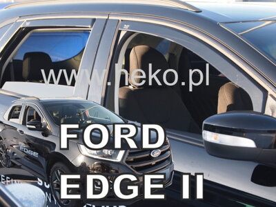 Ford Edge od 2016 (so zadnými) - deflektory Heko