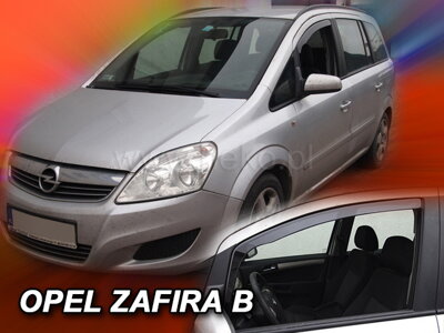 Opel Zafira B 2005-2012 (predné) - deflektory Heko