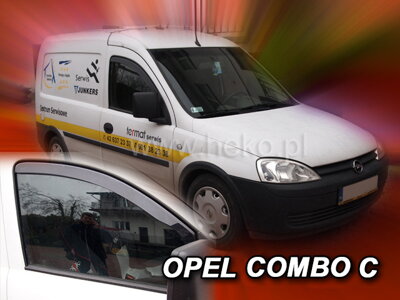 Opel Combo C 2001-2011 (predné) - deflektory Heko