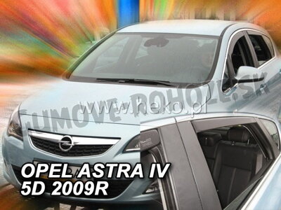 Opel Astra J Htb 2009-2015 (so zadnými) - deflektory Heko