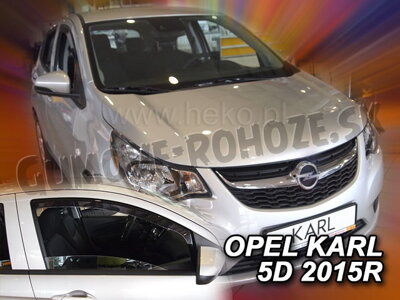 Opel Karl od 2015 (predné) - deflektory Heko