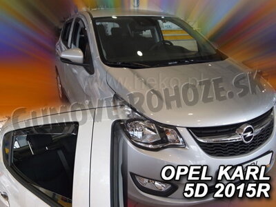 Opel Karl od 2015 (so zadnými) - deflektory Heko