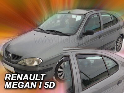 Renault Megane Sedan 1996-2002 (so zadnými) - deflektory Heko