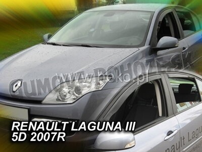 Renault Laguna od 2007 (predné) - deflektory Heko