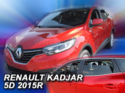 Renault Kadjar od 2015 (so zadnými) - deflektory Heko