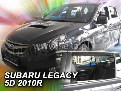 Subaru Legacy kombi od 2009 (so zadnými) - deflektory Heko