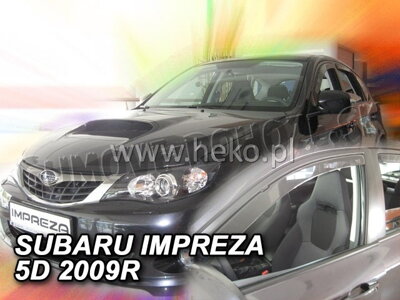 Subaru Impreza od 2007 (predné) - deflektory Heko