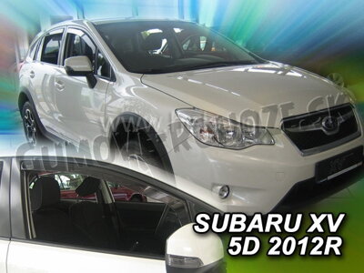 Subaru XV 2012-2018 (so zadnými) - deflektory Heko