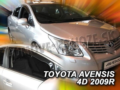 Toyota Avensis od 2009 (predné) - deflektory Heko