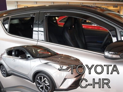 Toyota C-HR 2016-2023 (so zadnými) - deflektory Heko