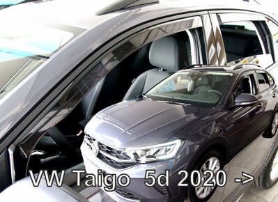 VW Taigo od 2021 (so zadnými) - deflektory Heko