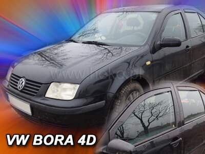 VW Bora 1998-2005 (so zadnými) - deflektory Heko
