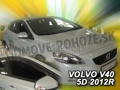 Volvo V40 od 2012 (predné) - deflektory Heko
